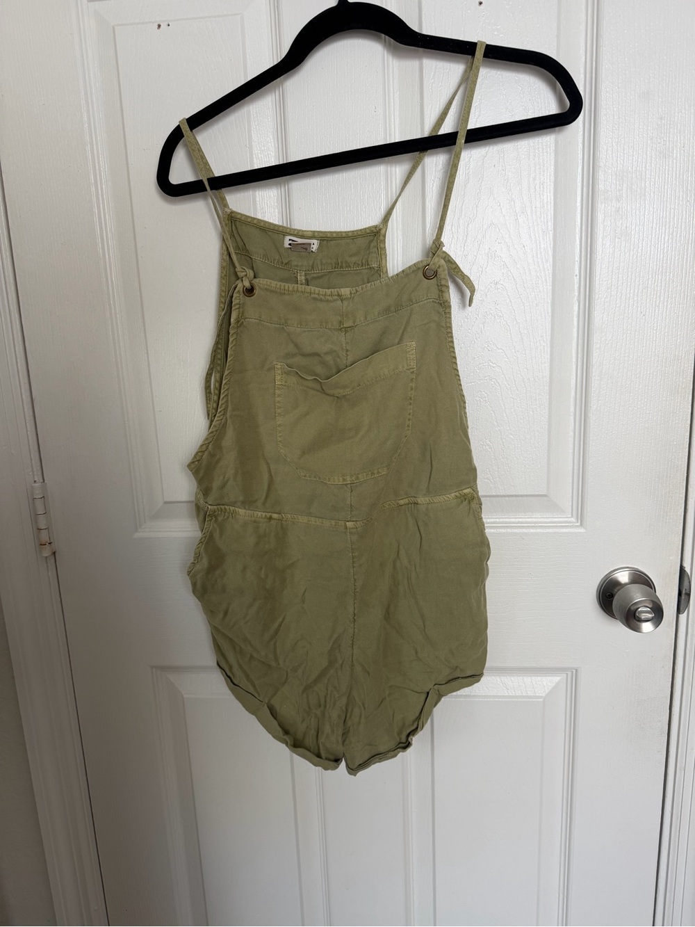 Billabong Olive Green Strap Romper Coverup
